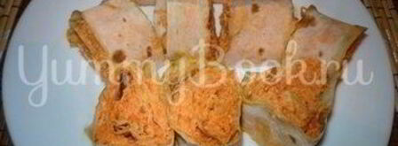 рулетики из лаваша. Шаг 7