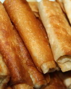 Рулеты из лаваша с полутвердым сыром Три ингредиента — отличный результат