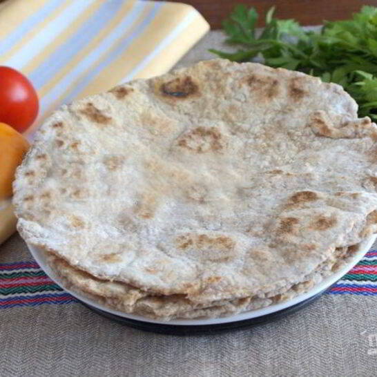 Рецепт ржаной лаваш