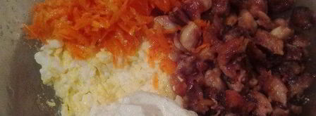 салатная закуска в лаваше. Шаг 5