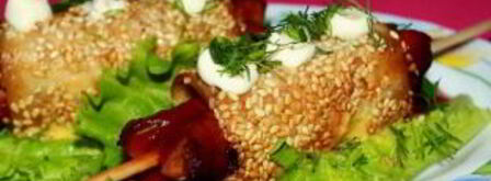 сосиски в лаваше с сыром. Шаг 3