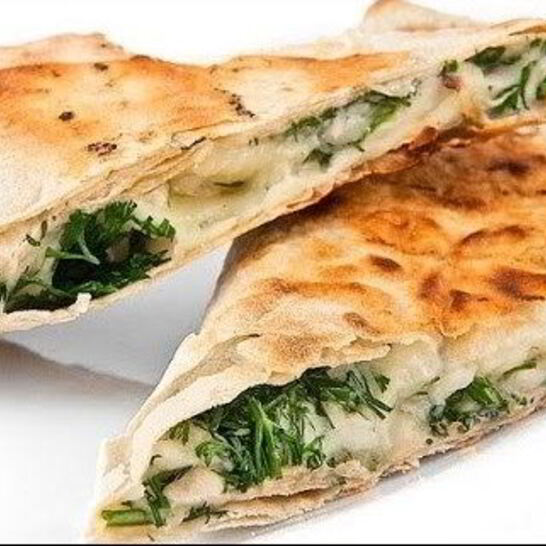 Рецепт сулугуни в лаваше на сковороде