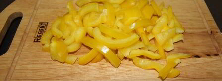 свиная вырезка с овощами в лаваше. Шаг 5