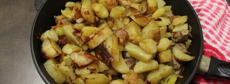 свиная вырезка с овощами в лаваше. Шаг 10