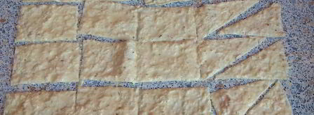 сырные чипсы из лаваша. Шаг 4