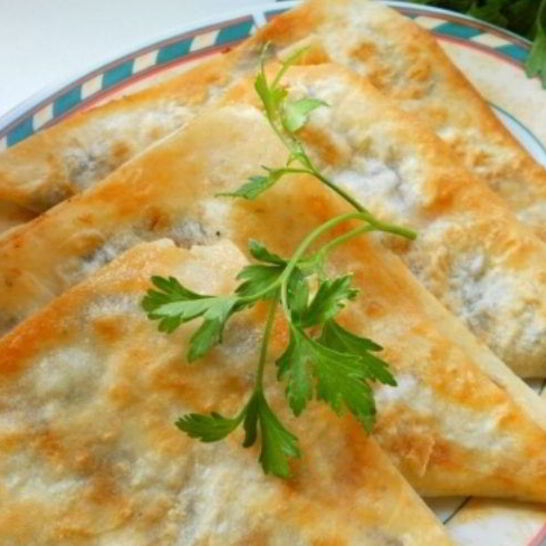 Рецепт треугольники из лаваша