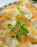 Треугольники из лаваша