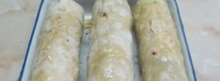 трубочки из лаваша. Шаг 2