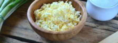 закуска из лаваша с крабовыми палочками. Шаг 3