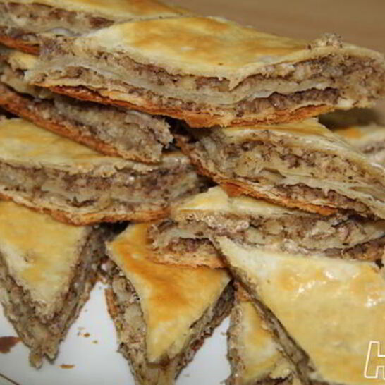 Рецепт ленивая пахлава