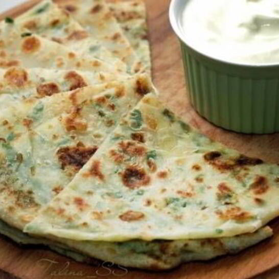 Рецепт алу-паратха индийская лепешка