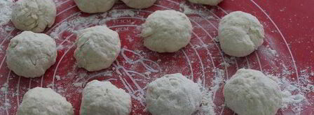 бхатури индийские лепешки. Шаг 4