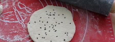 бхатури индийские лепешки. Шаг 5