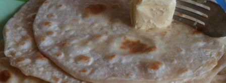 чапати — простые индийские лепешки. Шаг 5