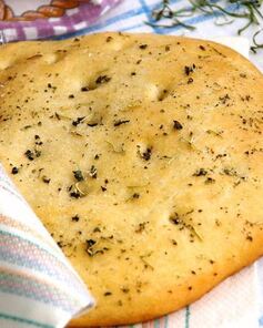 Фокачча на белом вине