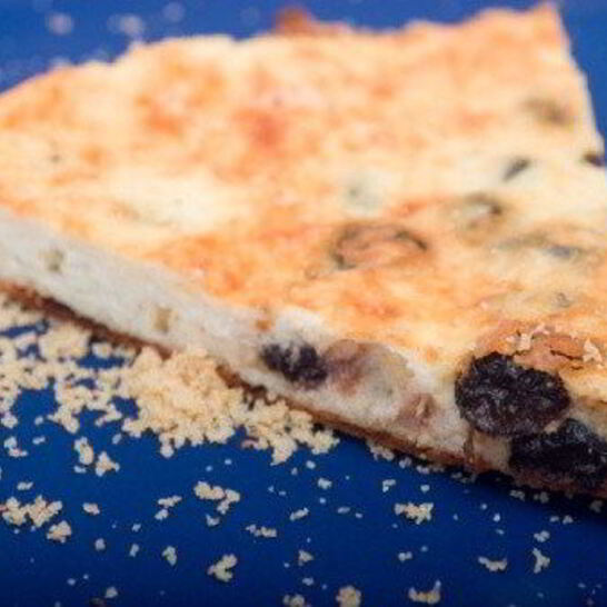 Рецепт фокачча с красным виноградом