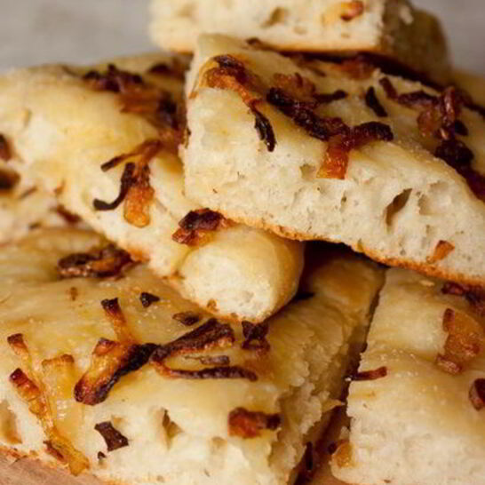 Рецепт фокачча с луком