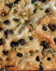 Фокачча с оливками