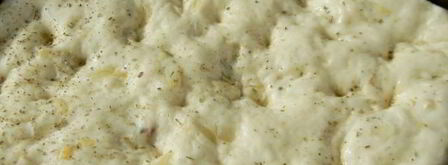 фокачча с жареным луком и сыром. Шаг 11