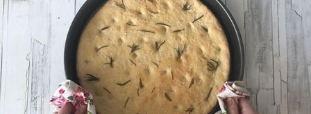 итальянская лепешка фокачча. Шаг 9