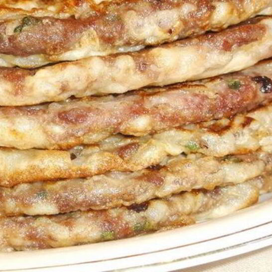Рецепт китайские лепешки с мясным фаршем