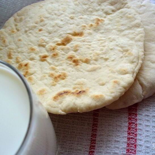 Рецепт лепешка пита без дрожжей