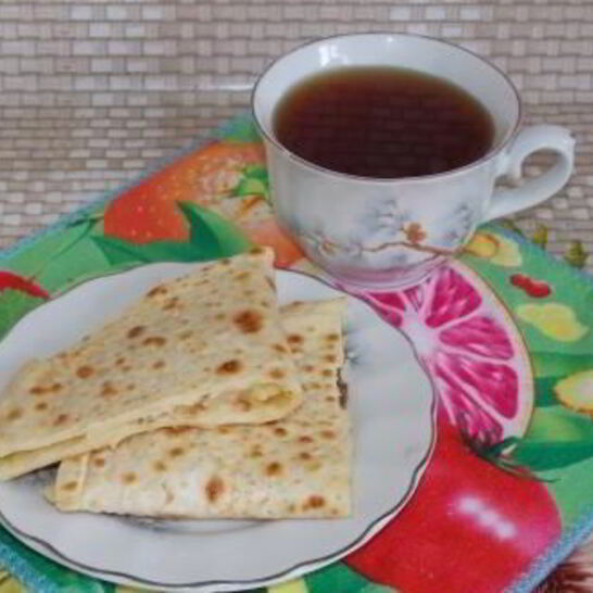 Рецепт лепешка с картофельным пюре