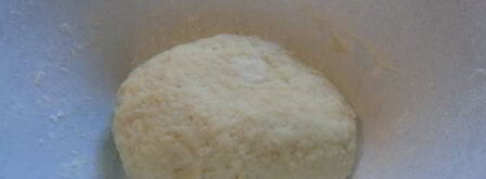 лепешка с сыром и зеленью. Шаг 2