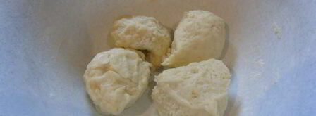 лепешка с сыром и зеленью. Шаг 7