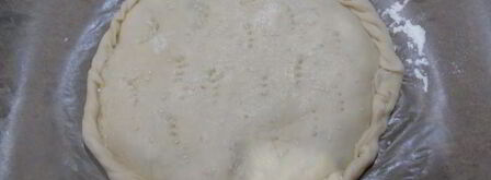 лепешка с сыром и зеленью. Шаг 9