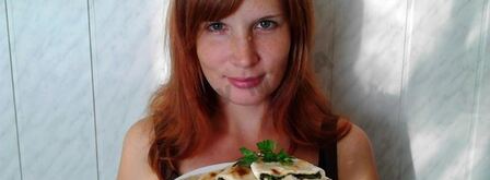 лепешки армянские с зеленью. Шаг 9