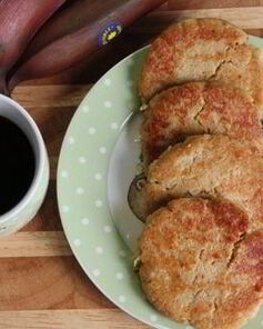 Лепешки из зеленых бананов