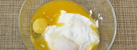 лепешки на сметане на сковороде. Шаг 3