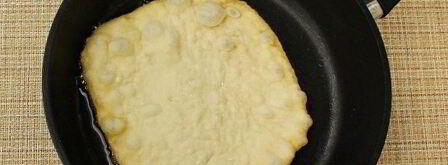 лепешки на сметане на сковороде. Шаг 8