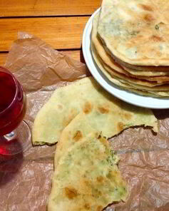 Лепешки на сметанном тесте