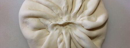 лепешки на сметанном тесте. Шаг 9