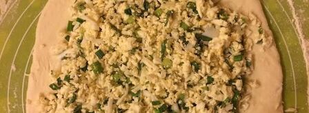 лепешки с ароматной начинкой. Шаг 4