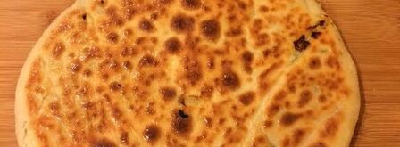 лепешки с ароматной начинкой. Шаг 9