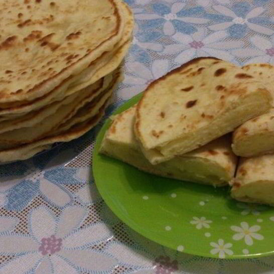 Рецепт лепешки с картошкой