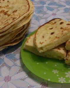 Лепешки с картошкой