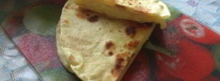 лепешки с картошкой. Шаг 5