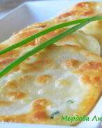 Лепешки с луком