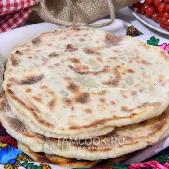 Рецепт лепешки с мясом