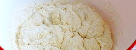 лепешки с творогом и зеленью на сковороде. Шаг 6