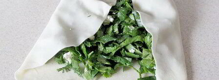 лепешки с зеленью по-кавказски. Шаг 6