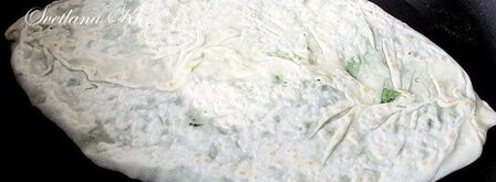 лепешки с зеленью по-кавказски. Шаг 8