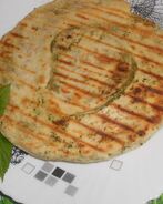 Лепешки с зеленью