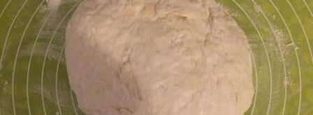 лобиани — лепешка с фасолью. Шаг 3