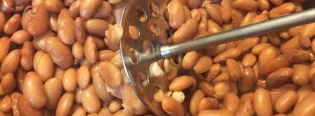 лобиани — лепешка с фасолью. Шаг 4