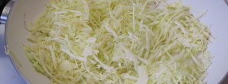 постные лепешки с капустой. Шаг 5